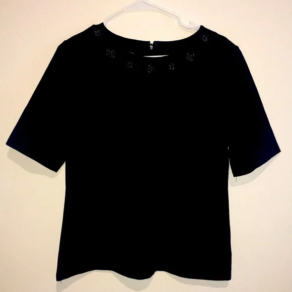 Embellished Talbots blouse - Picture 1 of 4